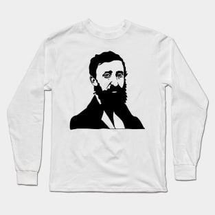 Henry David Thoreau Long Sleeve T-Shirt